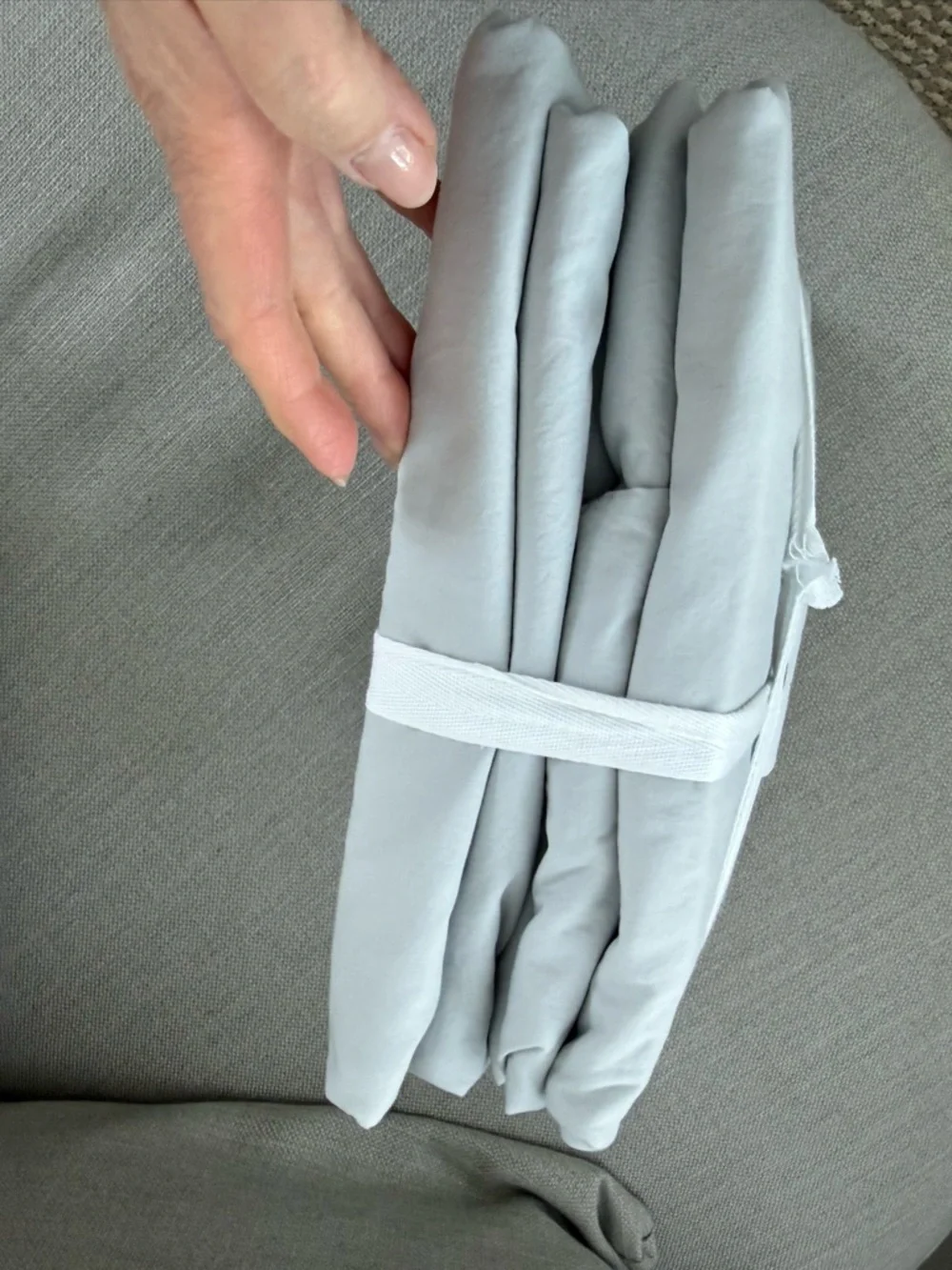 Parachute NWT King /Cal King Size Percale Duvet Cover Light Grey🔥NO OFFERS🔥
